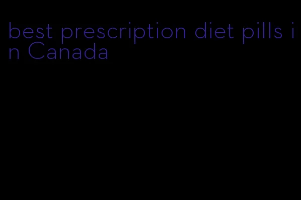 best prescription diet pills in Canada