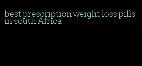 best prescription weight loss pills in south Africa