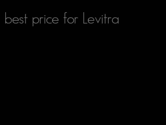 best price for Levitra