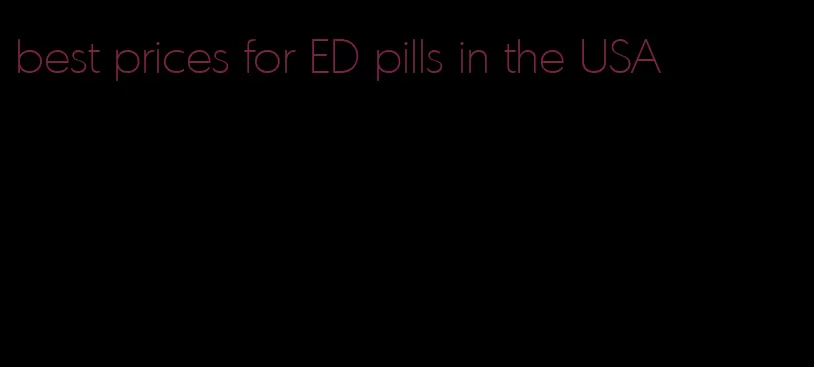 best prices for ED pills in the USA