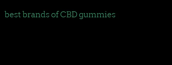 best brands of CBD gummies