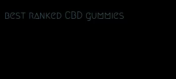 best ranked CBD gummies