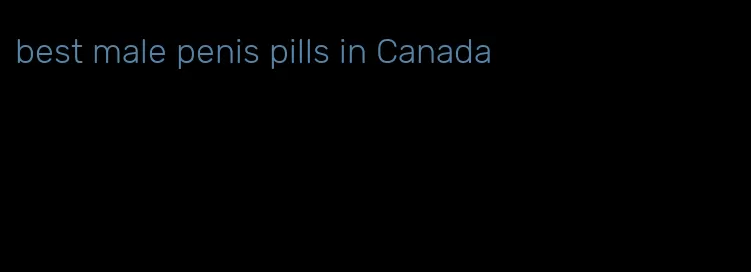 best male penis pills in Canada