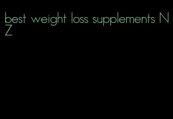 best weight loss supplements NZ