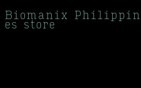 Biomanix Philippines store