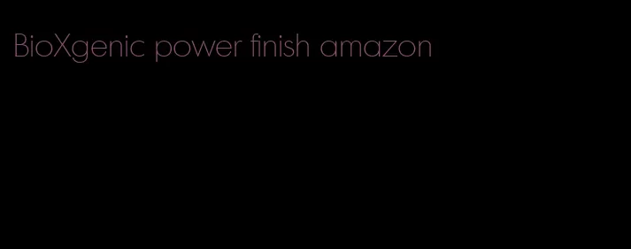 BioXgenic power finish amazon