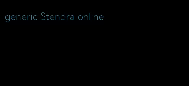 generic Stendra online