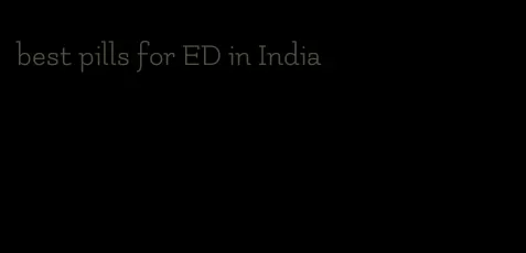 best pills for ED in India