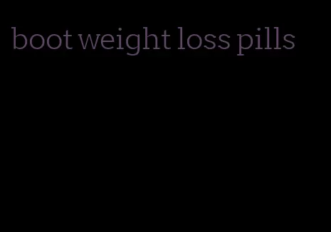 boot weight loss pills