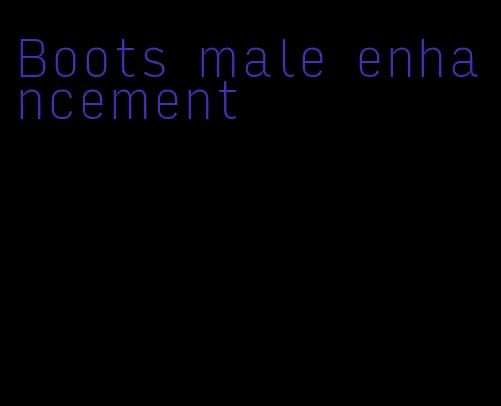 Boots male enhancement