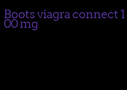 Boots viagra connect 100 mg