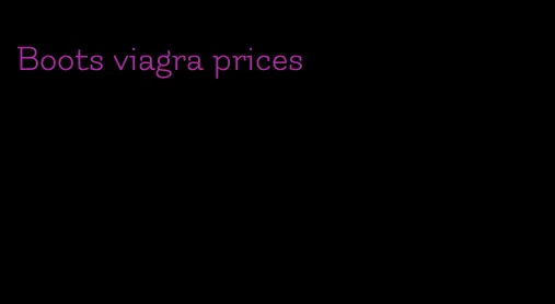 Boots viagra prices