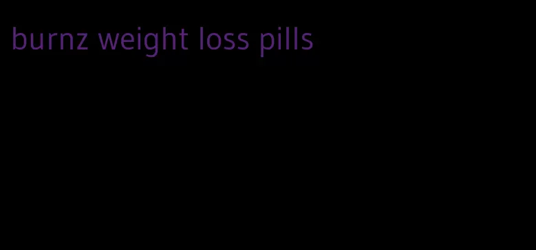 burnz weight loss pills