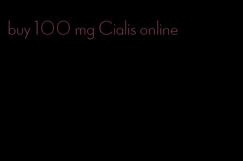 buy 100 mg Cialis online