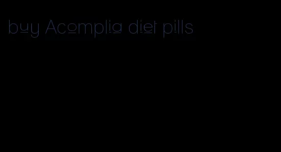 buy Acomplia diet pills