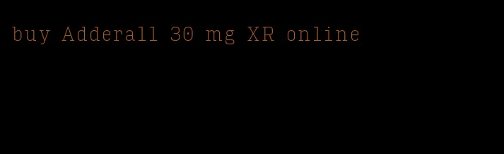 buy Adderall 30 mg XR online