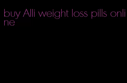 buy Alli weight loss pills online