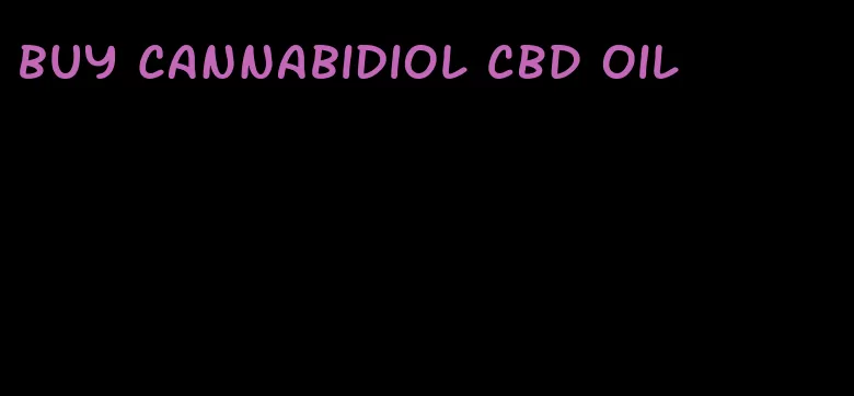 buy cannabidiol CBD oil