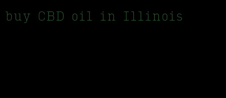 buy CBD oil in Illinois