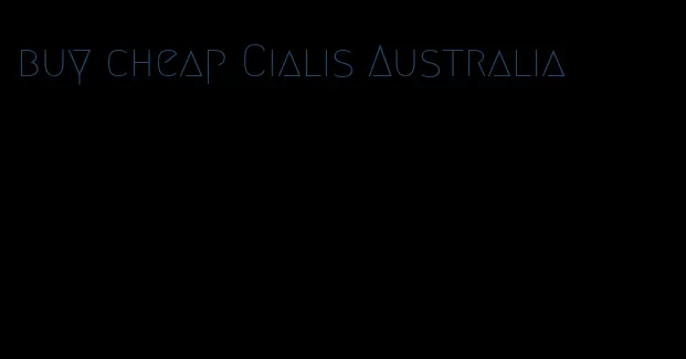 buy cheap Cialis Australia