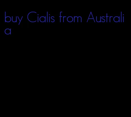 buy Cialis from Australia