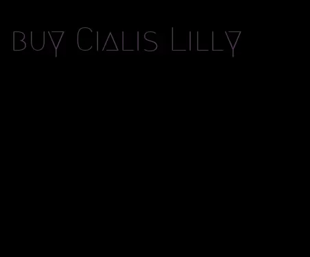 buy Cialis Lilly