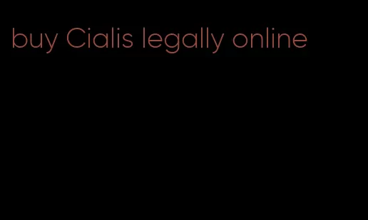 buy Cialis legally online