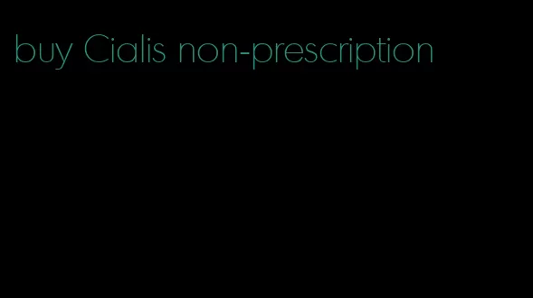 buy Cialis non-prescription