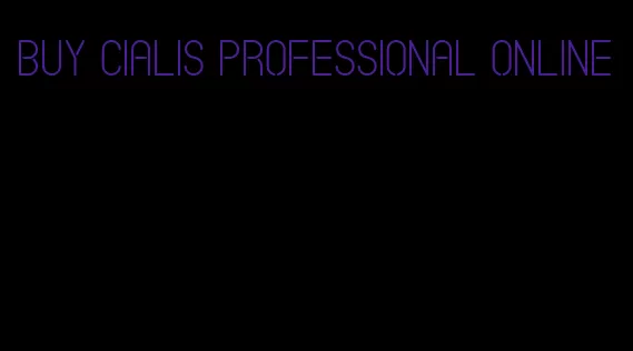 buy Cialis professional online