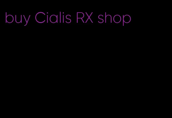 buy Cialis RX shop