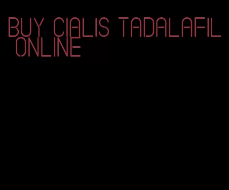 buy Cialis tadalafil online