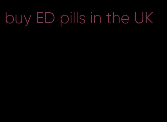 buy ED pills in the UK