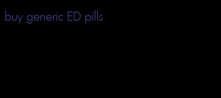 buy generic ED pills