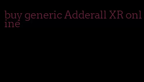 buy generic Adderall XR online