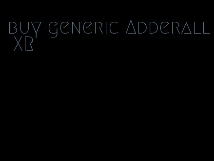 buy generic Adderall XR