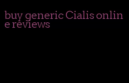 buy generic Cialis online reviews