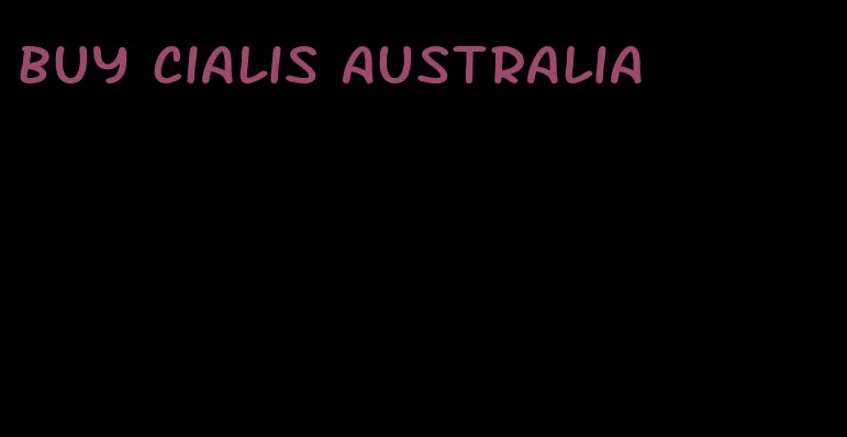 buy Cialis Australia