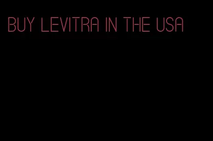 buy Levitra in the USA