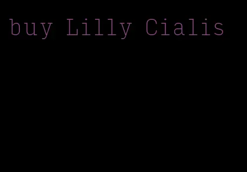 buy Lilly Cialis