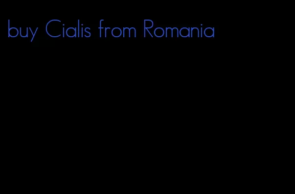 buy Cialis from Romania