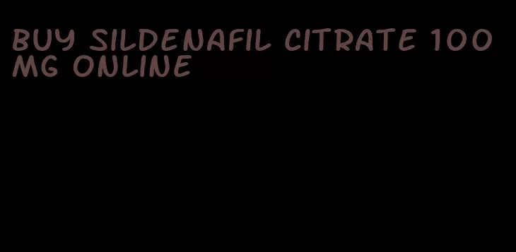 buy sildenafil citrate 100 mg online