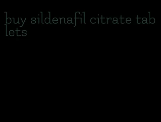 buy sildenafil citrate tablets