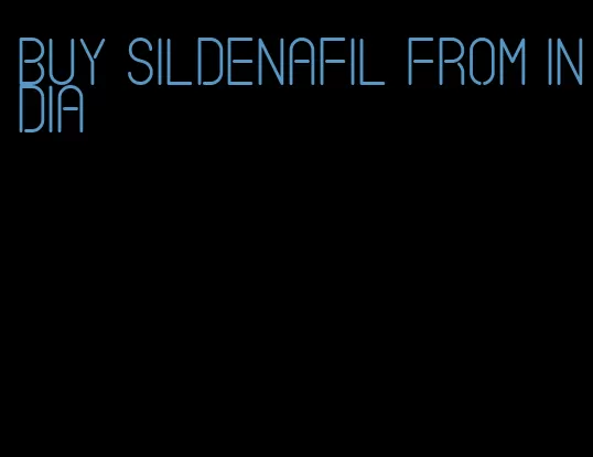 buy sildenafil from India