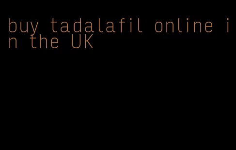 buy tadalafil online in the UK