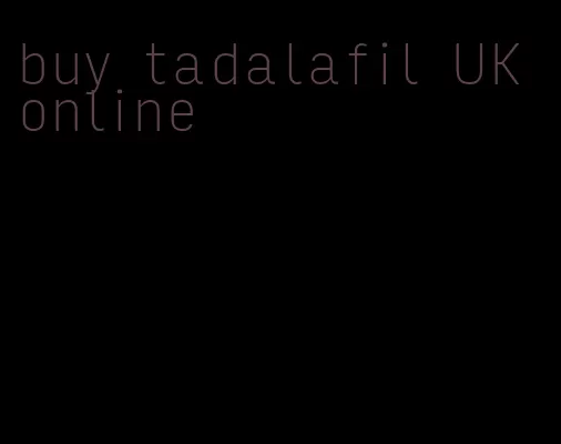 buy tadalafil UK online