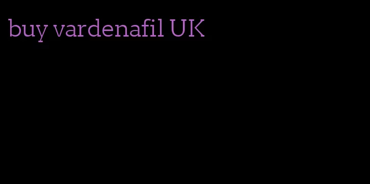 buy vardenafil UK