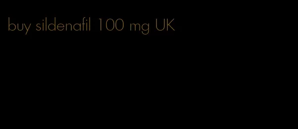 buy sildenafil 100 mg UK