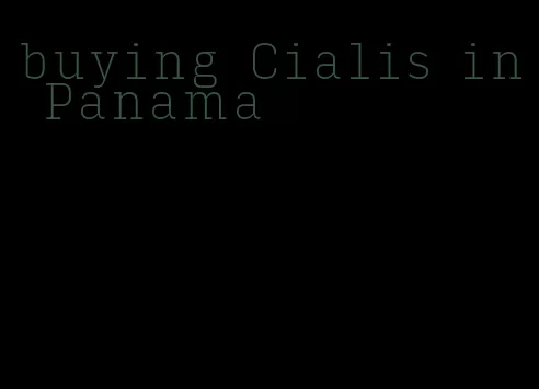 buying Cialis in Panama