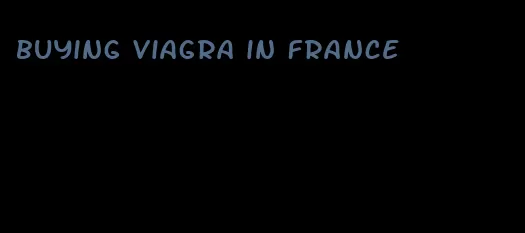 buying viagra in France