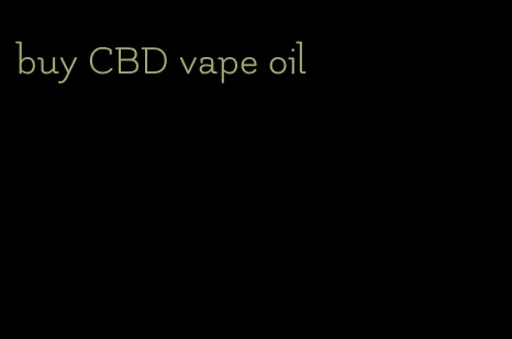 buy CBD vape oil